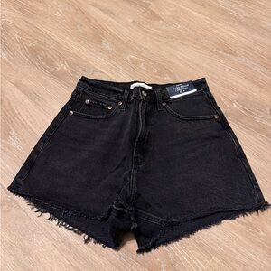 Abercrombie & Fitch Dark Denim Jean Shorts